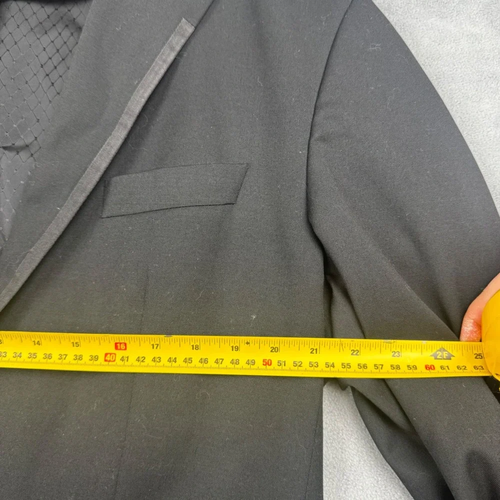 Hugo Boss Mens‎ Tuxedo Jacket Black Super 100 Wool Blazer Made in Germany Formal